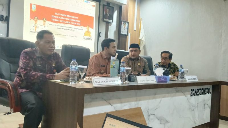 Kesbangpol Kota Jambi Gelar Silaturahmi Kebangsaan, Rektor IAI An-Najah Dipercaya Jadi Narasumber